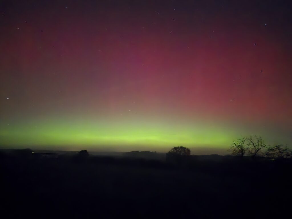 Polarlichter in ganz Deutschland
