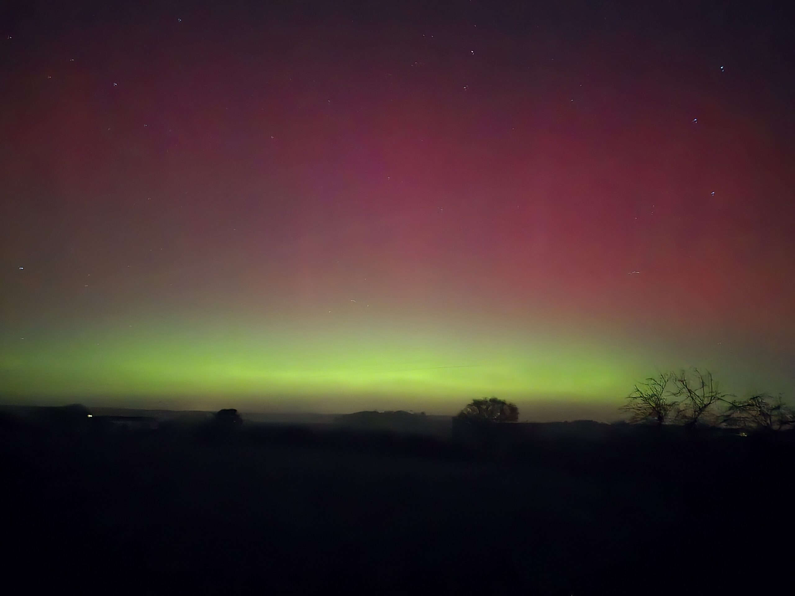 Polarlichter in ganz Deutschland